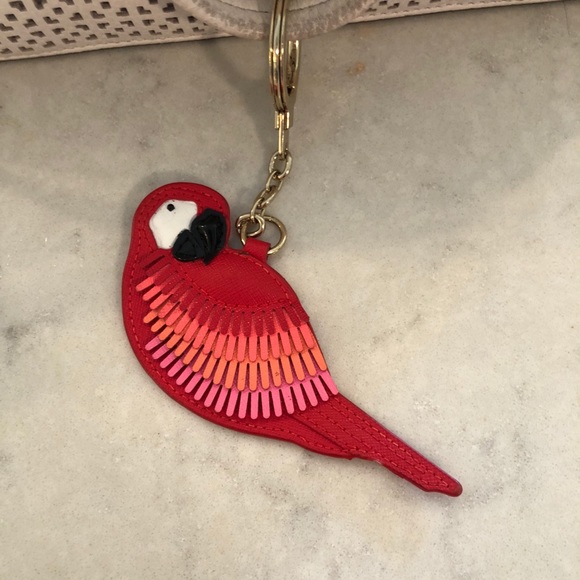 Kate Spade ♠️ Parrot Key Chain - Picture 3 of 4